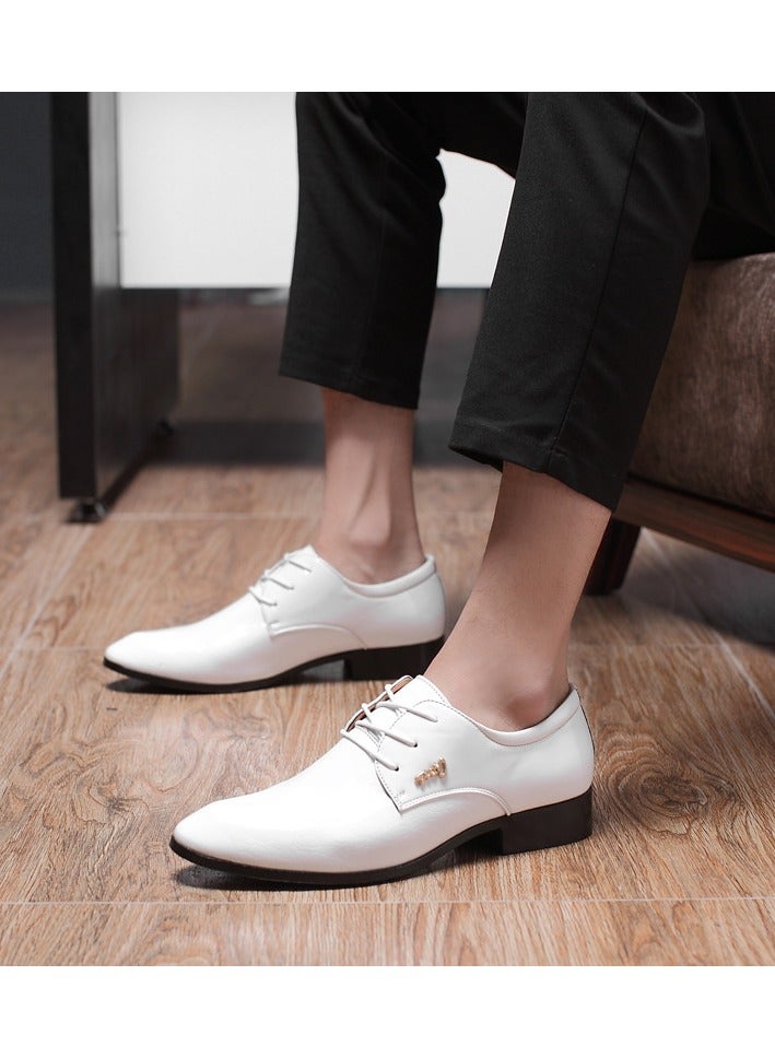Shougu New Men's Business Leather Shoes  - Image 1
