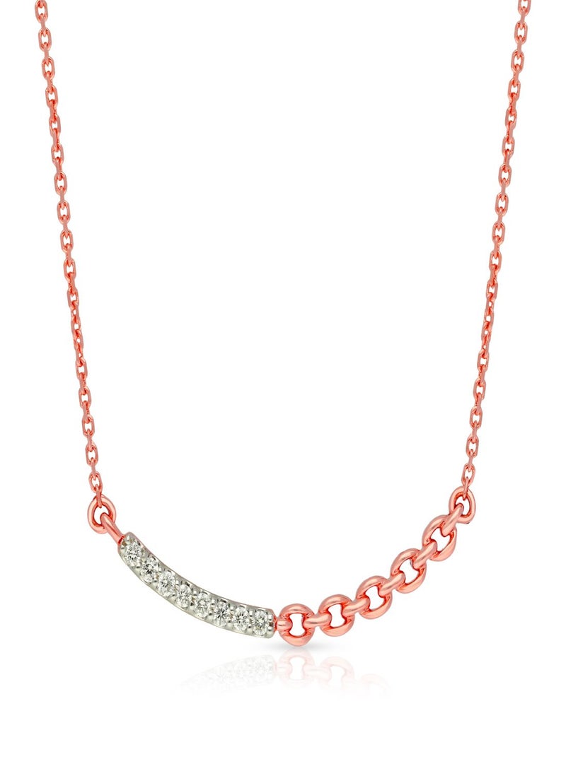 Malabar Gold and Diamonds 18k 750 Purity Mine Diamond Pendant MZOZOU033PN1  - Image 1