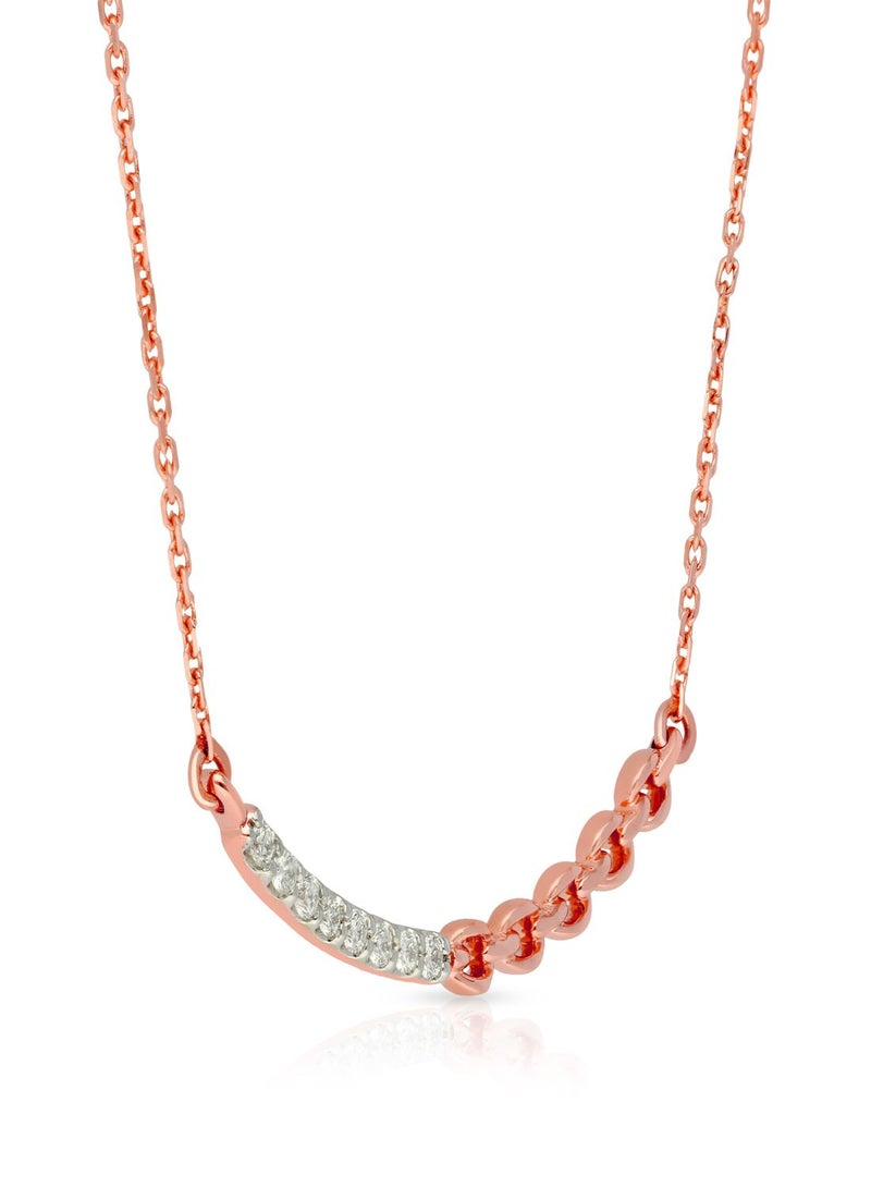 Malabar Gold and Diamonds 18k 750 Purity Mine Diamond Pendant MZOZOU033PN1  - Image 2
