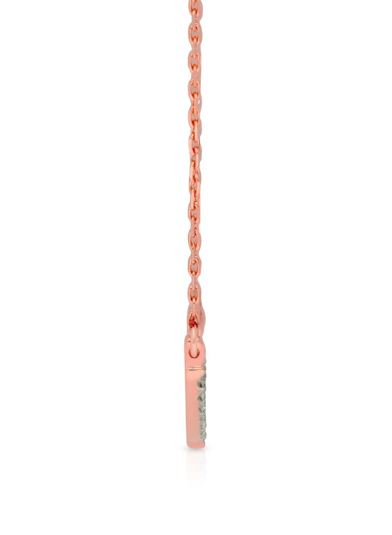 Malabar Gold and Diamonds 18k 750 Purity Mine Diamond Pendant MZOZOU033PN1  - Image 3