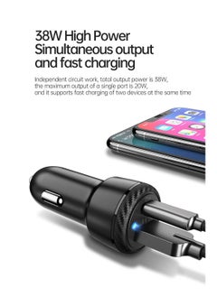 Mcdodo CC-5970 38W PD+QC Car Charger Dual Port - pzsku/ZCFE48DF22CCBAADADDFEZ/45/_/1731246216/fbb7b852-f71c-4aa1-b50e-8b094ba33ee3