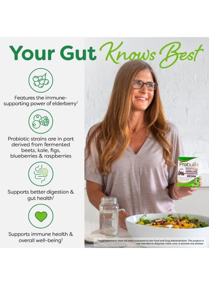 Probulin Total Care Immune Probiotic 20 Billion 30 Capsules - Image 3