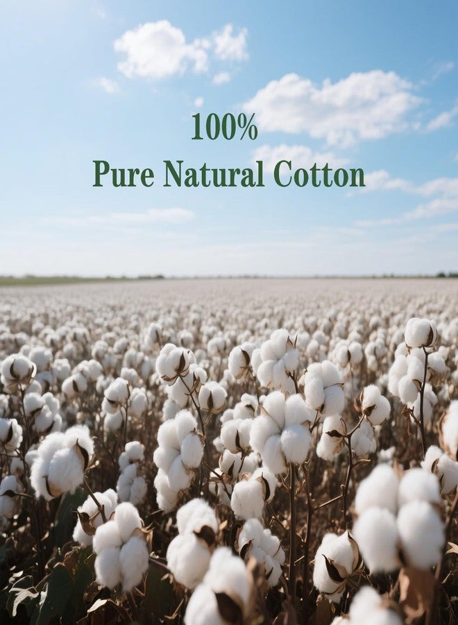 Homrelaxy 600 Count Cotton Rounds, 2.28 Inch Cotton Pads for Face, 100% Cotton Soft Makeup Remover Pads for Toner, Facial, & Sensitive Skin, Lint-Free - Image 5