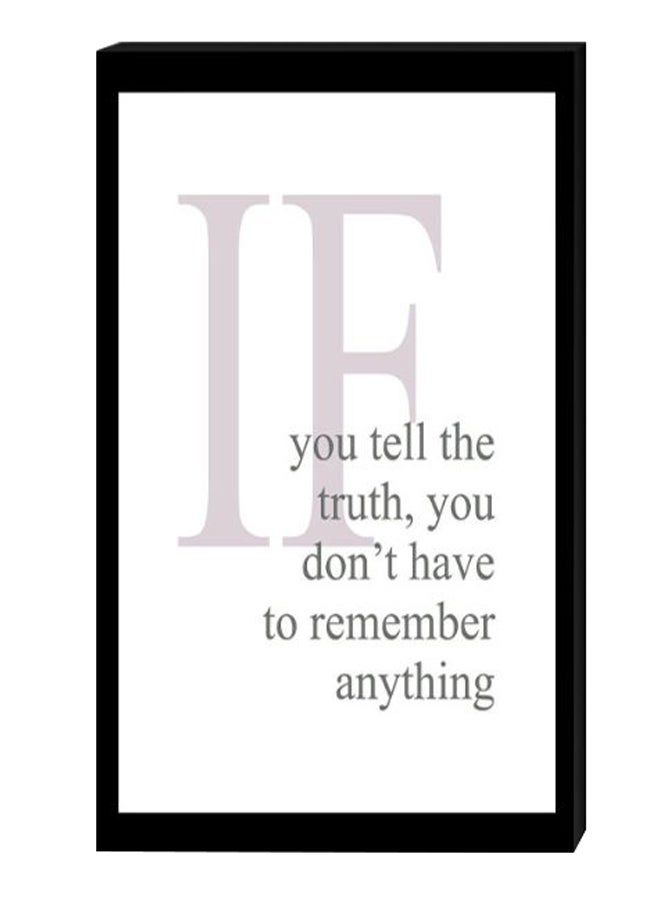 RYN Modern Wall Decor Painting With Inner Frame Multicolour 40 x 60centimeter - Image 2