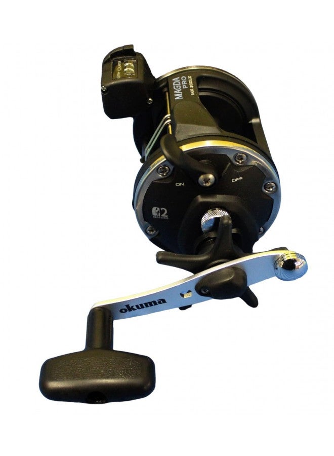 Okuma Okuma Magda Pro Line Counter Levelwind Trolling Reel, Small