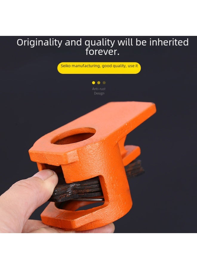 Hardware Tools Pipe Clamp Pliers Wrench Spanner Hand Tool Set Combination Kit For Home Repair Maintenance-Specifications And Models:Magang Material Six Points Short Mouth  - Image 3