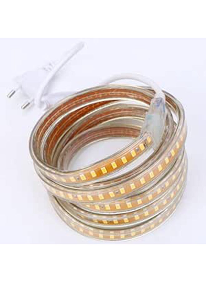 LED Strip 5 Meter White Color 72 LED/meter 220v Waterproof