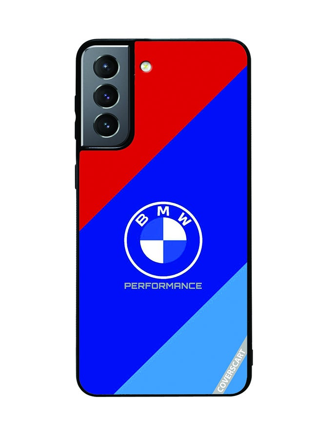 COVERSCART Protective Case Cover For Samsung Galaxy S21 FE 5G Bmw Logo Design Multicolour