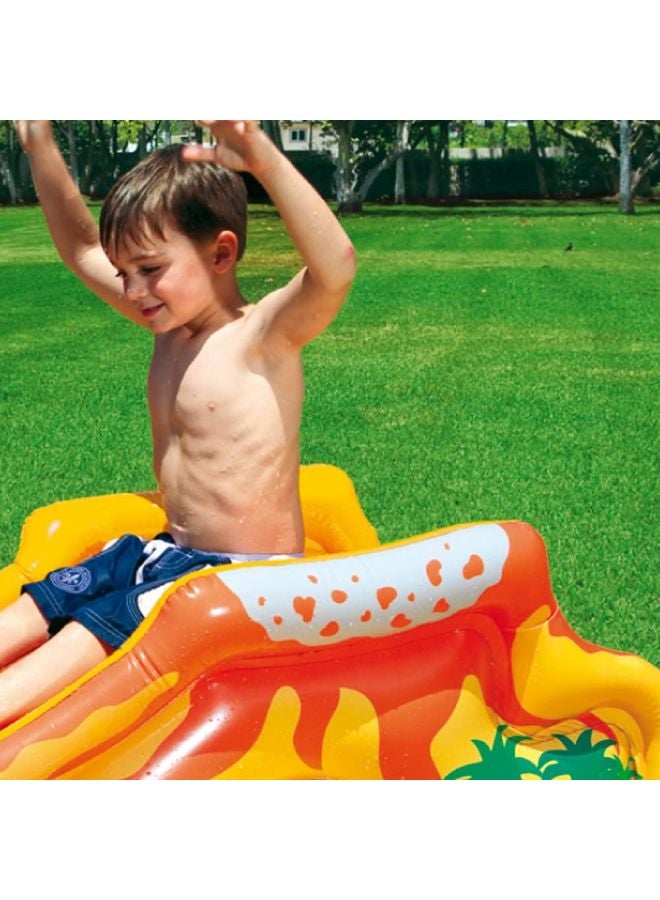 INTEX Unique Design Dinosaur Water Slide Play Center Inflatable Swimming Pool 40.5x38.7x14cm - Image 3