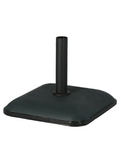 LIVING ACCENTS Premium Square Umbrella Base Dark Green and Black 25 kg SQ-C2-25  - Image 2