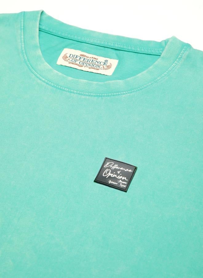 Difference of Opinion Men Oversized Acid Wash Printed T-Shirt - Image 3