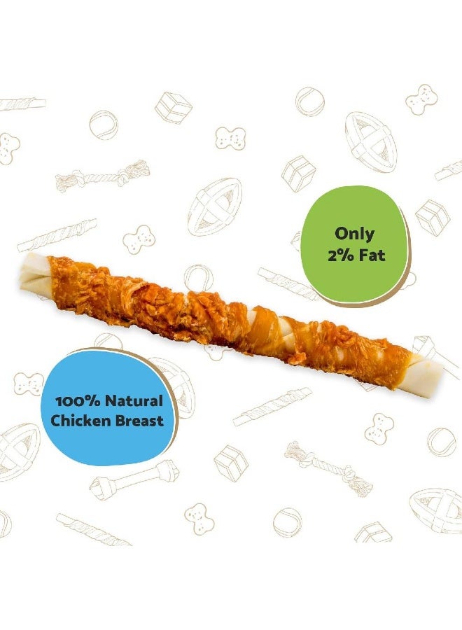 Good Boy Goodboy Mega Chewy Chicken Twist Dog Treat, 70g - Image 2