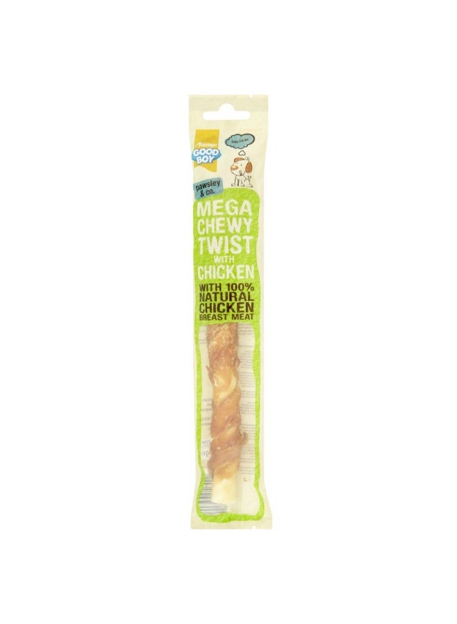 Good Boy Goodboy Mega Chewy Chicken Twist Dog Treat, 70g - Image 1