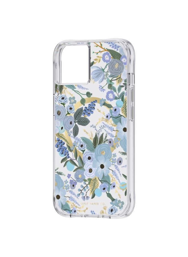 Rifle Paper Co. RIFLE PAPER CO. iPhone 14 - Garden Party Blue with Magsafe  - Image 3