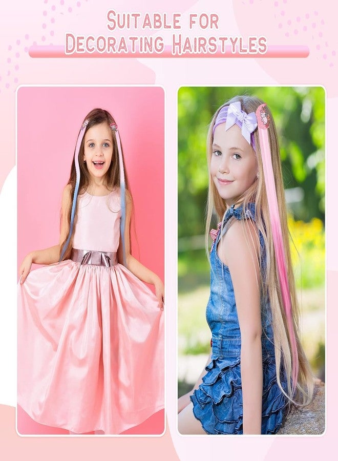 Dkriva مجموعة مشابك شعر Dkriva® للبنات الصغيرات، دبابيس شعر بتصميم يونيكورن كرتوني، ربطات شعر بلاستيكية مع حقيبة تخزين، 3 قطع من إكسسوارات الشعر للبنات، مثالية للحفلات، هدية تذكارية، وتصفيف الشعر للمناسبات الخاصة - Image 5