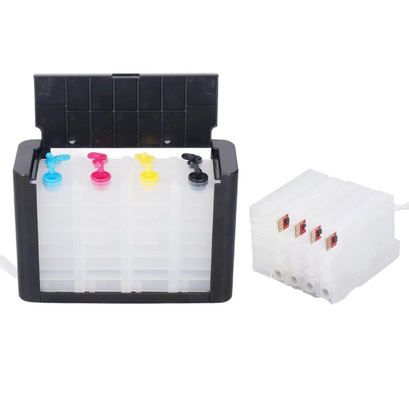 Continuous Ink Supply System Size 6 For Printer Cartridge 953 4 Color Refill No Leakage - Image 3