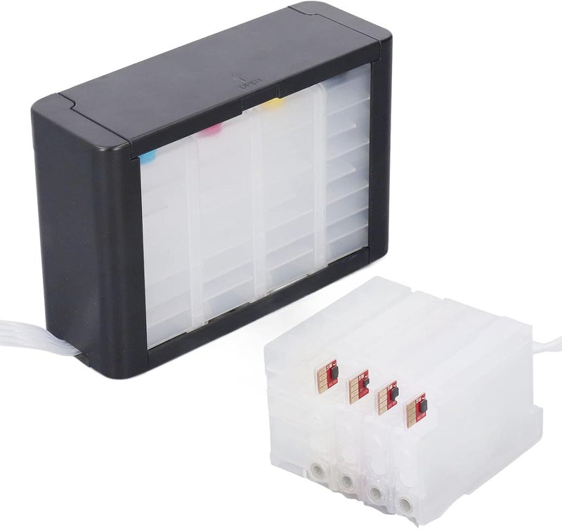 Continuous Ink Supply System Size 6 For Printer Cartridge 953 4 Color Refill No Leakage - Image 1