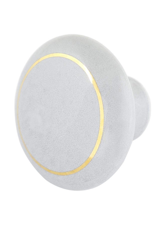 ROBUSTLINE Golden Ring Plastic Knob - Gray  - Image 3