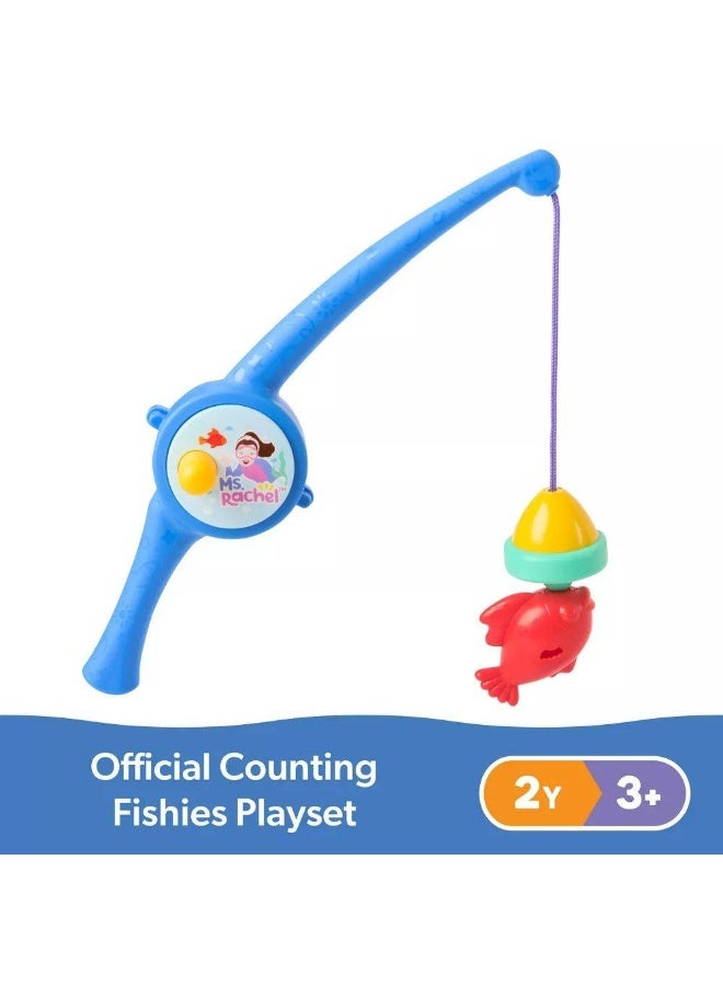 Ms. Rachel Counting Fishies Bath Toy Playset (5 Pieces) - Image 2