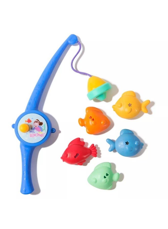 Ms. Rachel Counting Fishies Bath Toy Playset (5 Pieces) - Image 1