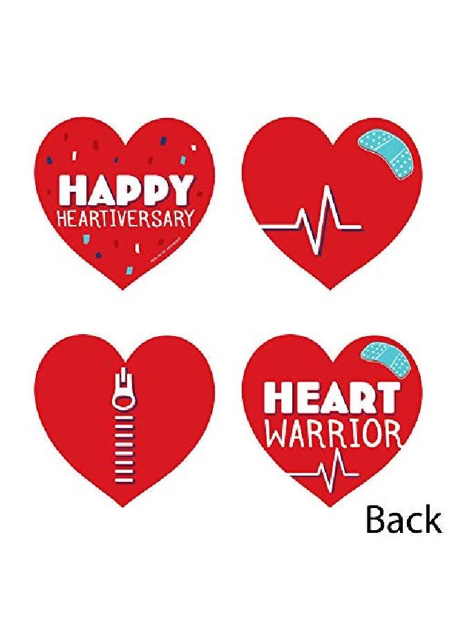 Big Dot of Happiness Happy Heartiversary Hearts Decorations Diy Chd Awareness Essentials Set Of 20  - Image 3