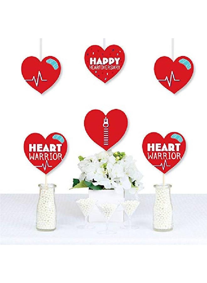 Big Dot of Happiness Happy Heartiversary Hearts Decorations Diy Chd Awareness Essentials Set Of 20  - Image 2