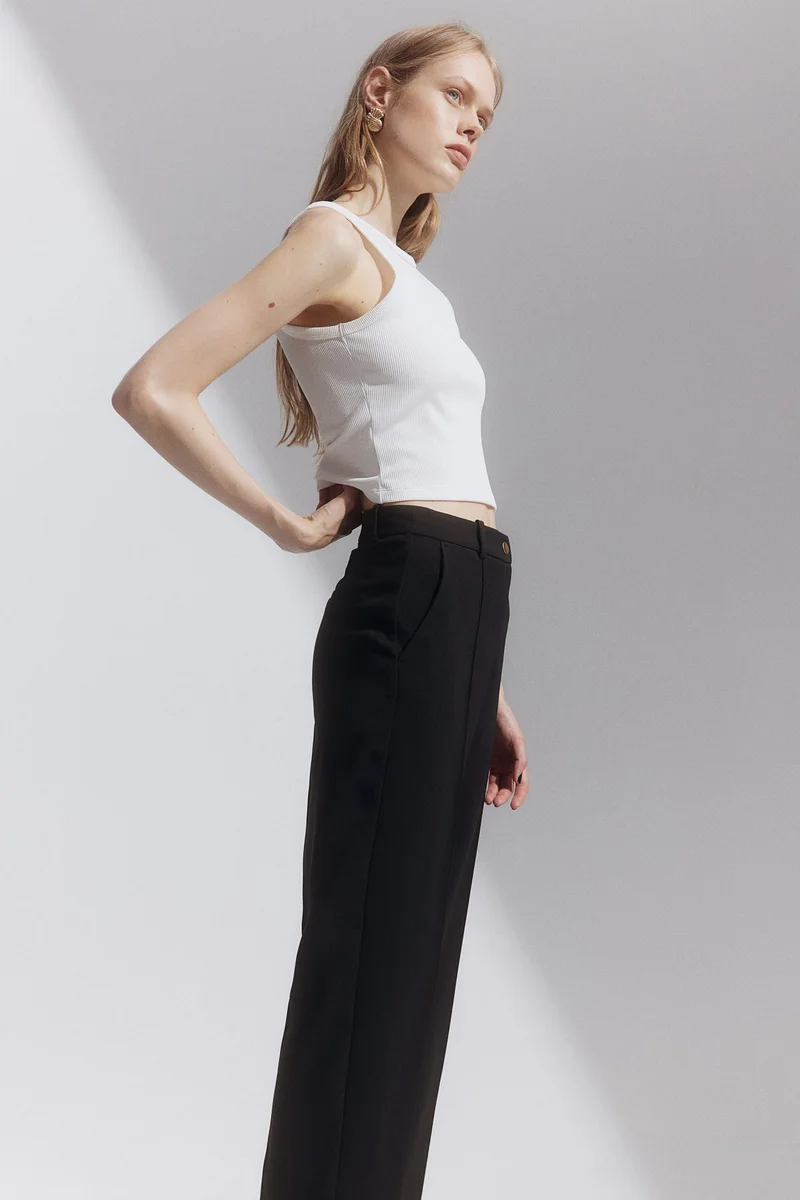 اتش اند ام Tapered Tailored Trousers