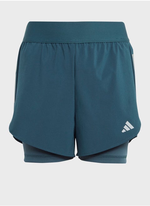 Two-In-One Aeroready Woven Shorts