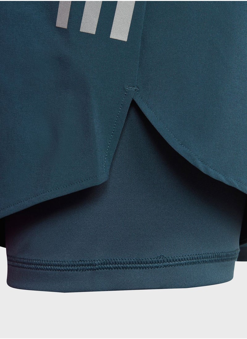 Adidas - Two-In-One Aeroready Woven Shorts - Image 1