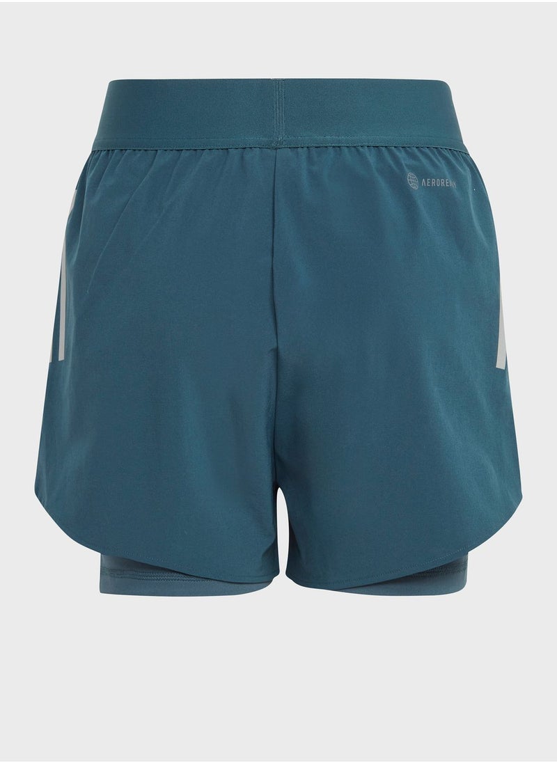 Adidas - Two-In-One Aeroready Woven Shorts - Image 1