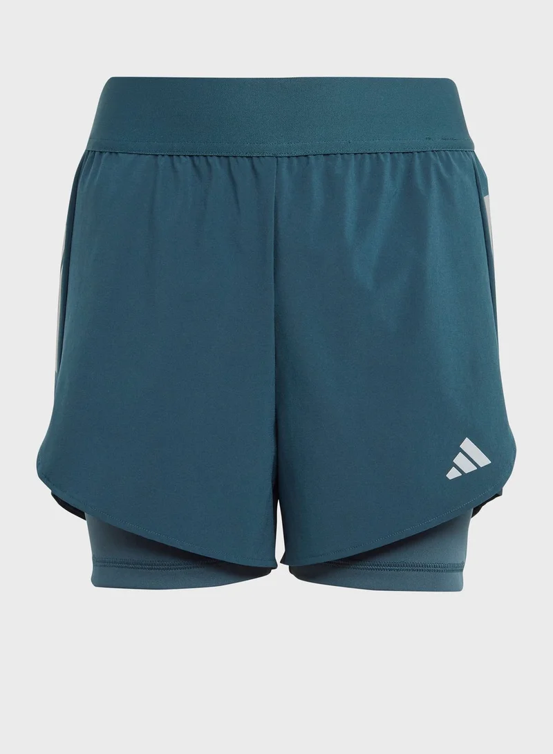 Adidas Two-In-One Aeroready Woven Shorts