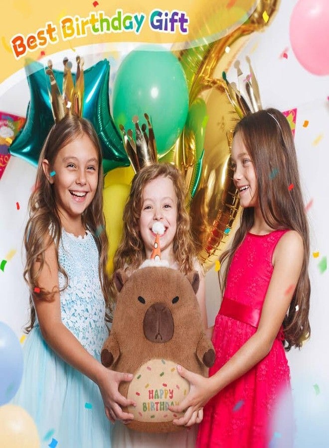 SuzziPals Capybara Stuffed Animal Pillow, Cute Plush Pillow for Cuddling, Capybara Plush Toy for Kids and Adults, Capybara Gifts - Image 3