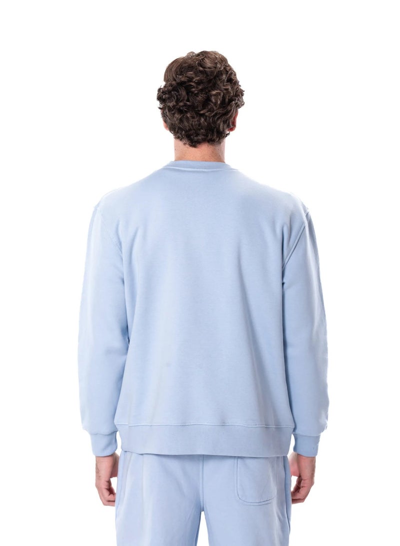 Naughty Goose Sweater Powder Blue - Image 2