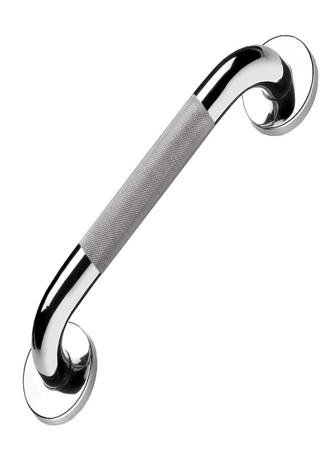 Abimars 12inch/300 mm Bath Grab Bar with Anti-Slip Grip, Sturdy Stainless Steel Shower Safety Handle for Bathtub,Toilet, Bathroom,Kitchen,Stairway Handrail,Come with Mounted Screws - Image 1