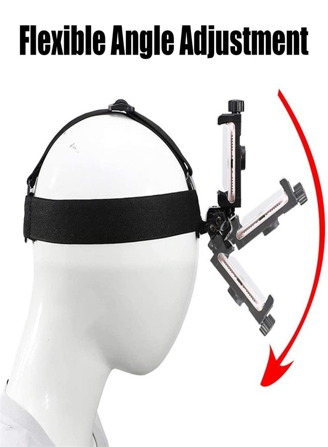 Joyzzz Head Mounted Camera Holder With Adjustable Nylon Strap for Most Head Sizes, Mobile Phone POV Mount for Cycling, Fishing, Motorcycling and Other Outdoor Sports - Image 3