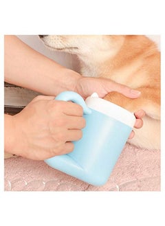 Creation Core Creation Core Portable Dog Paw Washer Cup Pet Paw Cleaner for Dogs Cats Grooming with Muddy Paws Comfortable Silicone Dog Feet Cleaner Automatic, Blue  - Image 3