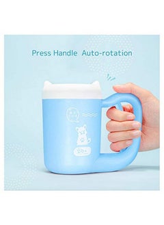 Creation Core Creation Core Portable Dog Paw Washer Cup Pet Paw Cleaner for Dogs Cats Grooming with Muddy Paws Comfortable Silicone Dog Feet Cleaner Automatic, Blue  - Image 5
