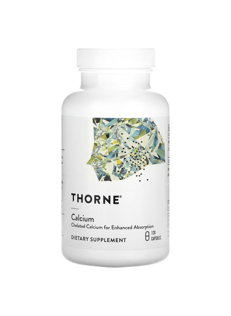 Thorne Research Calcium, 120 Capsules (250 mg Per capsule) - Image 1