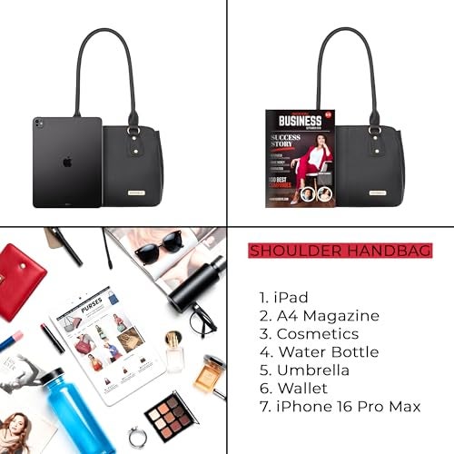 Keywest Women's Penguin Satchel Tote Handbag for Women | Ladies purse | Stylish Shoulder Bag | Gift For Woman | Black - Image 3