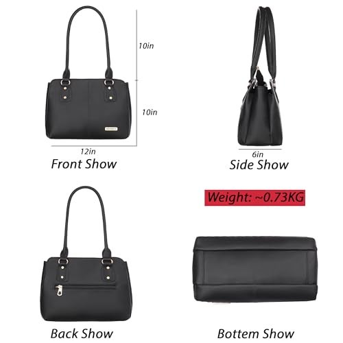 Keywest Women's Penguin Satchel Tote Handbag for Women | Ladies purse | Stylish Shoulder Bag | Gift For Woman | Black - Image 5