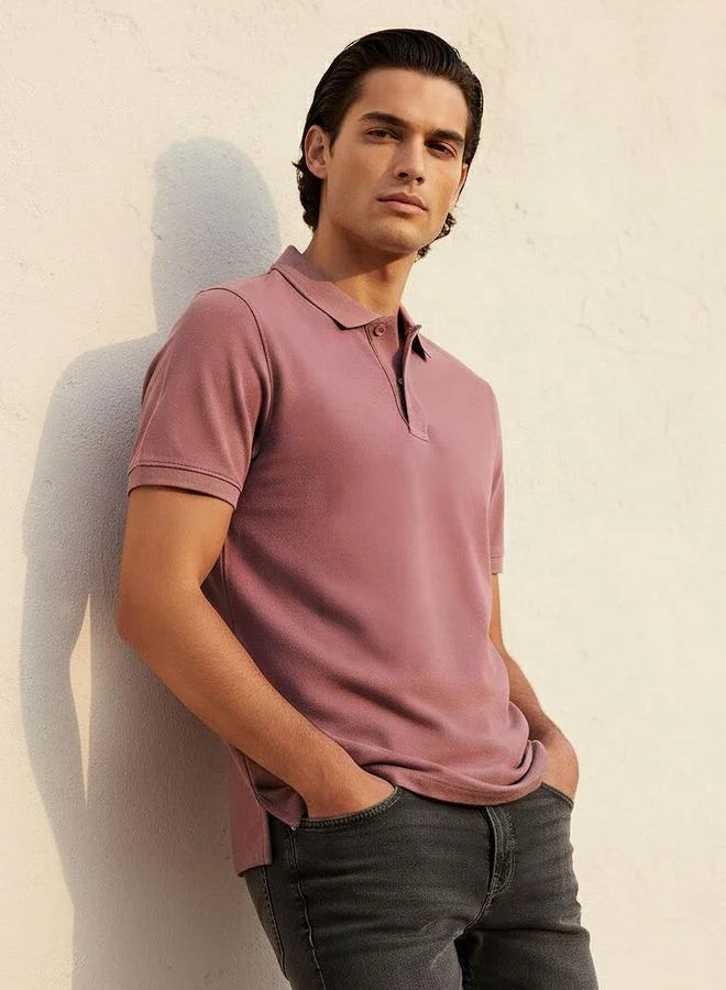 سبلاش فيڤ Men Short Sleeve Polo T-shirt