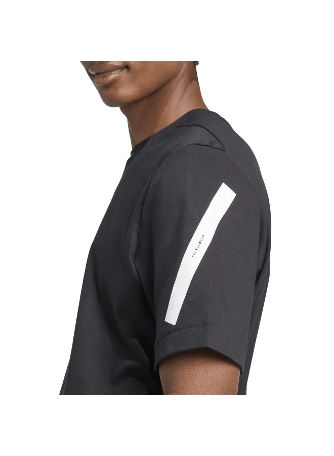Adidas M Z.N.E. Tee Black Training T-Shirts For Men Xs