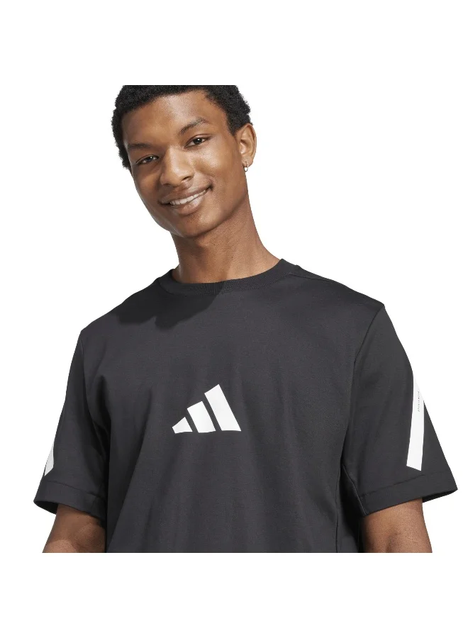 Adidas M Z.N.E. Tee Black Training T-Shirts For Men Xs