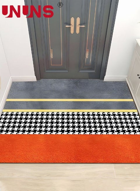 Indoor Doormat,Front Back Door Mat Rubber Backing Non Slip Door Mats 60*90CM Absorbent Resist Dirt Entrance Doormat Inside Floor Mats Area Rug for Entryway Machine Washable