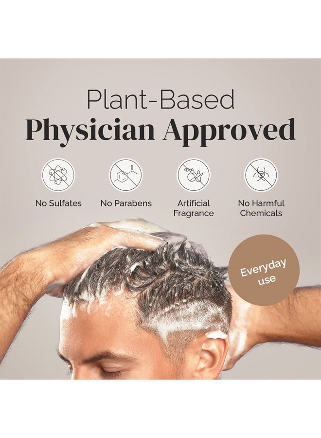Puriya Tea Tree Clarifying Shampoo. Plant Rich Dry Itchy Scalp Relief, for Kids, Adults, Sulfate Free, No Harsh Chemicals Seen in Dandruff Treatment, Seborrheic Dermatitis, Psoriasis Shampoo, 16 oz - Image 4