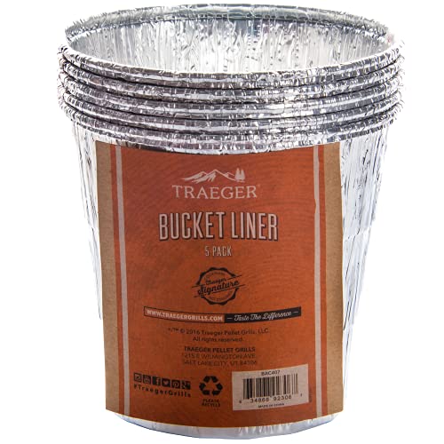 Traeger Grills BAC407 Grease Bucket Liner Grill Accessory, 5 Count - Image 5