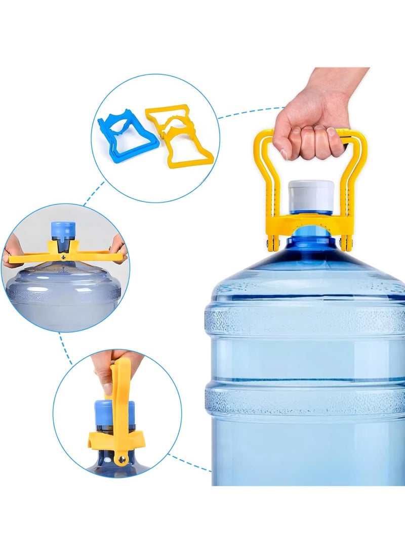 5 Gallon/19 Liter Water Bottle Handle, Heavy-Duty Water Jug Holder for Easy Carrying, Dual-Mode Design (Single/Dual-Person Lift), Ergonomic Grip – Fits Standard 5 Gallon or 19 Liter Jugs - Image 5