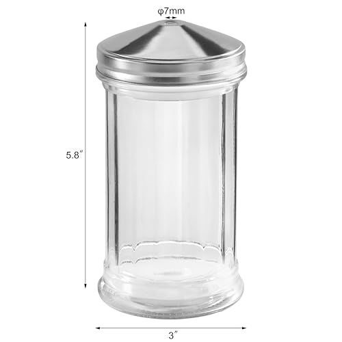 New Star Foodservice Top Sugar Pourer, 12-Ounce, Set of 12 (Central Hole) - Image 2