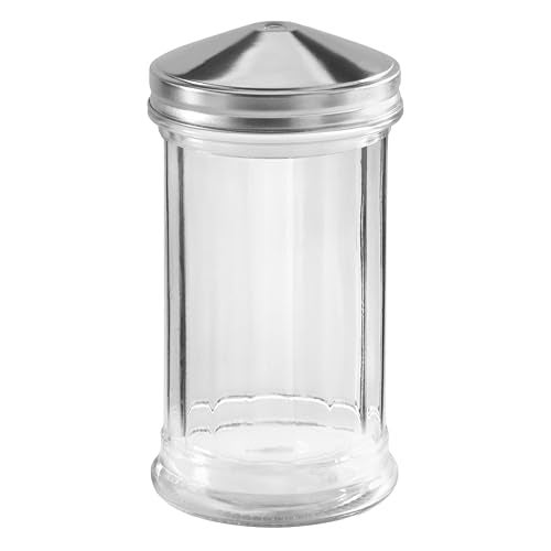 New Star Foodservice Top Sugar Pourer, 12-Ounce, Set of 12 (Central Hole) - Image 1