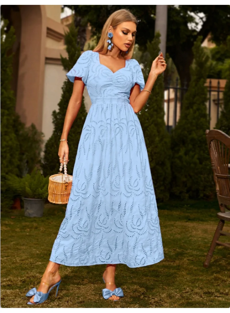 SIMPLEE Women's Summer Elegant DressLight & Comfortable Lightweight Cotton Blend Perfect for Outings